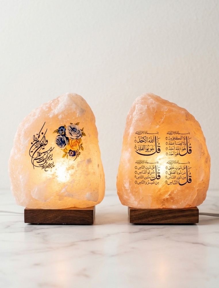 سنگ نمک صخره ای پایه دار چراغدار برقی